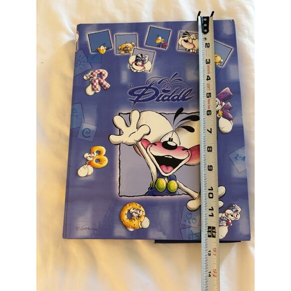 Diddl Mouse Binder Notebook Pencil Blue Stationery School Supplies European - Picture 9 of 9